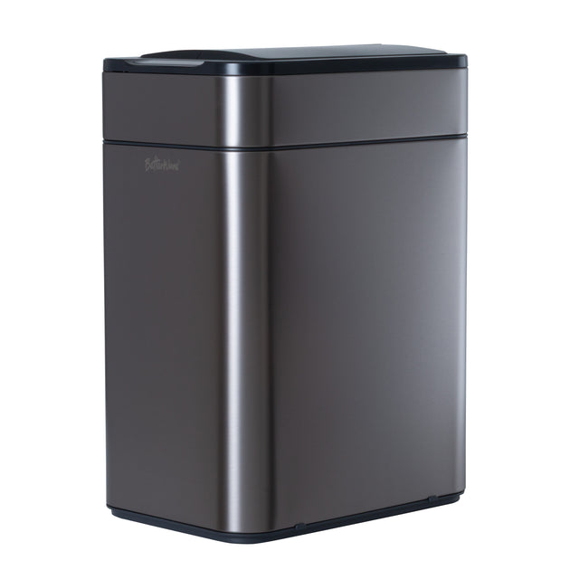 50L Stainless Steel Wing Open Sensor Bin