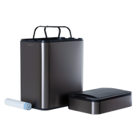 50L Stainless Steel Wing Open Sensor Bin