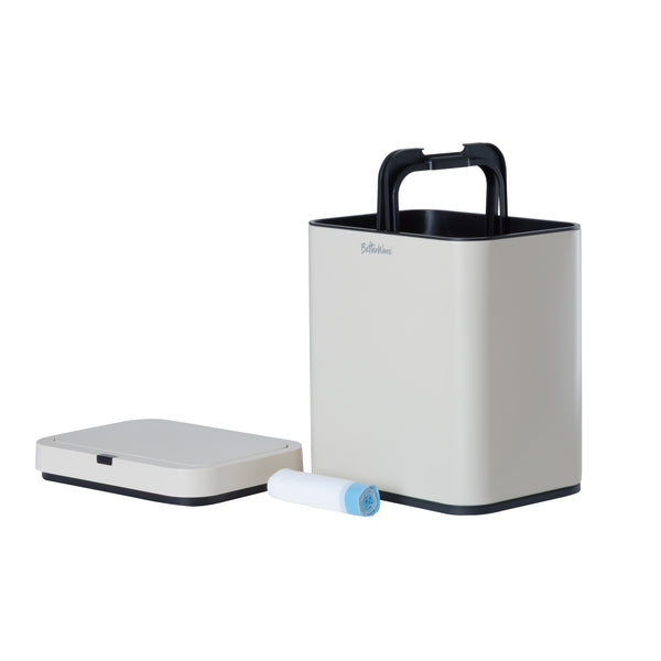 13L Stainless Steel Lift Top Sensor Bin