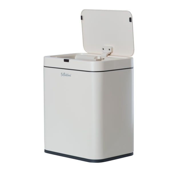 13L Stainless Steel Lift Top Sensor Bin