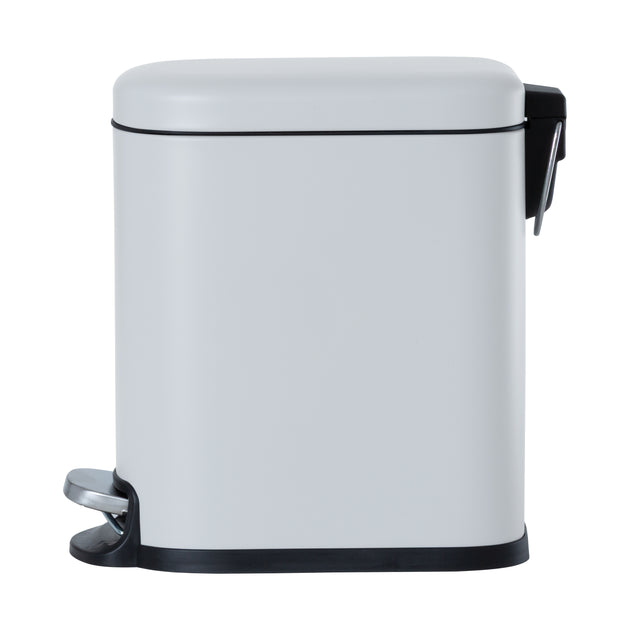 5L Soft-Close Slim Metal Pedal Bin
