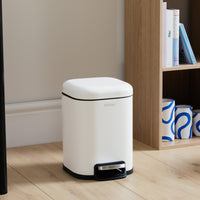6L Soft-Close Metal Pedal Bin