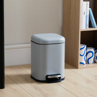 6L Soft-Close Metal Pedal Bin