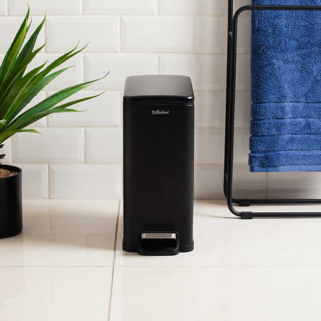 10L Slim Soft-Close Pedal Bin
