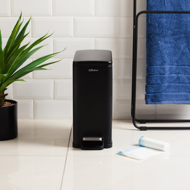 10L Slim Soft-Close Pedal Bin