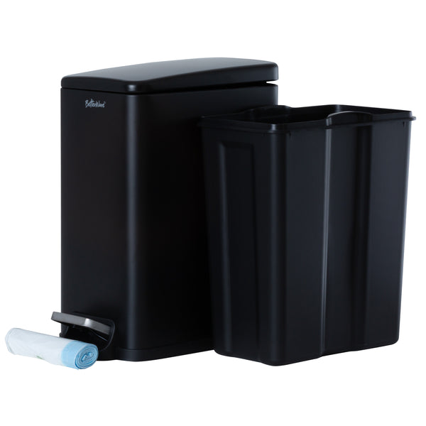 10L Slim Soft-Close Pedal Bin