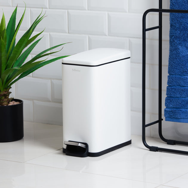 10L Slim Soft-Close Pedal Bin