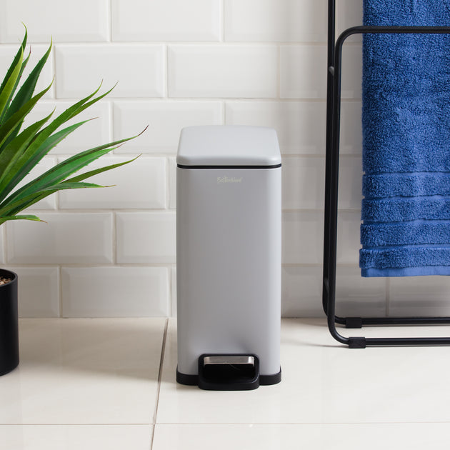 10L Slim Soft-Close Pedal Bin
