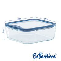Cook & Keep Glass 2.9L Food Storage Container Single Unit