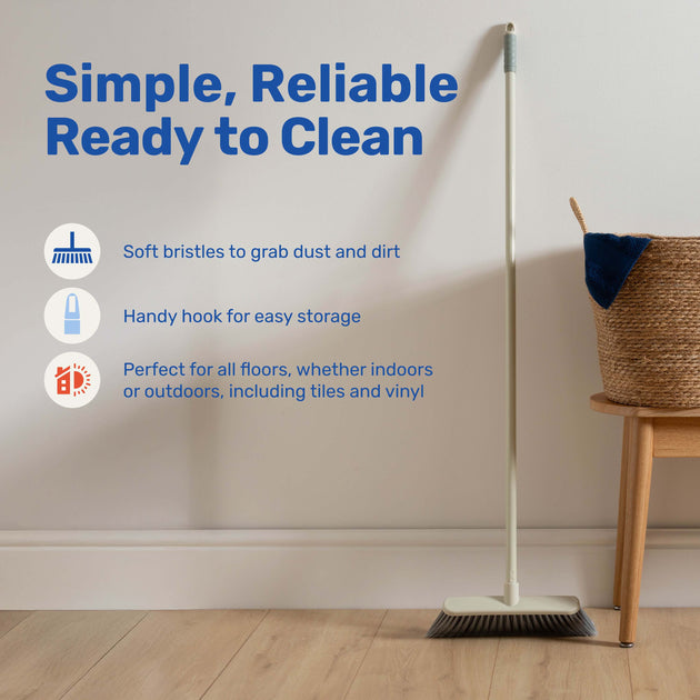 BetterWare Essentials Cleaning Soft Brush with Handle