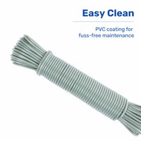 BetterWare Laundry Durable Steel Core Clothes Line