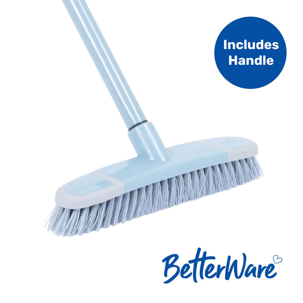 BetterWare Everyday Cleaning Deck Brush with Handle
