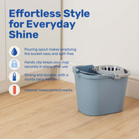 BetterWare Everyday Cleaning 16L Mop Bucket