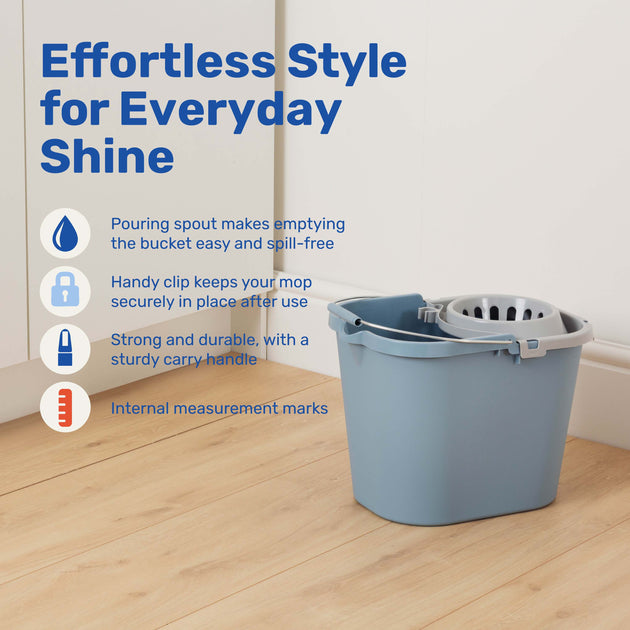 BetterWare Everyday Cleaning 16L Mop Bucket