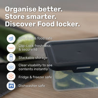 BetterWare 12cm Rectangular Food Locker Box