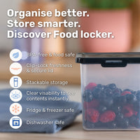 BetterWare 12.5cm Square Food Locker Box