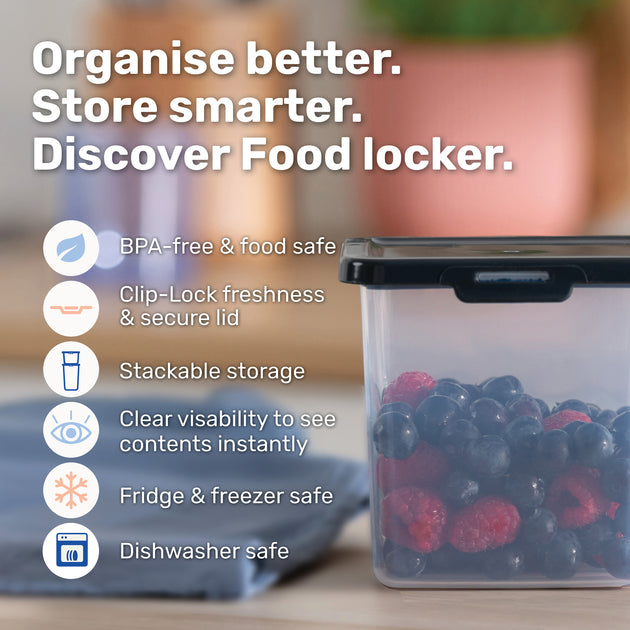 BetterWare 12.5cm Square Food Locker Box