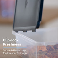 BetterWare Rectangular Food Locker Box (19cm x 14.5cm)