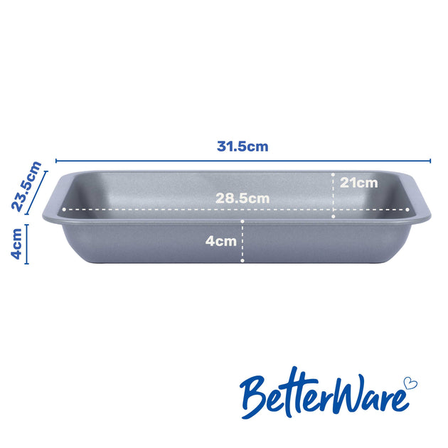 BetterWare Essentials 31cm Non-Stick Roasting Tin