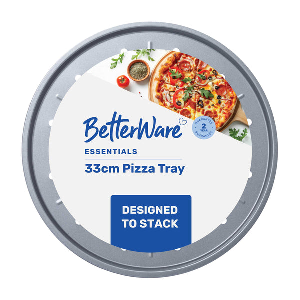 BetterWare Essentials 33cm Non-Stick Pizza Tray