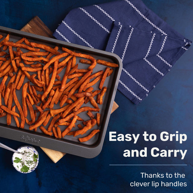 BetterWare Stack Ease 2-Piece Large Roaster & Tray Set