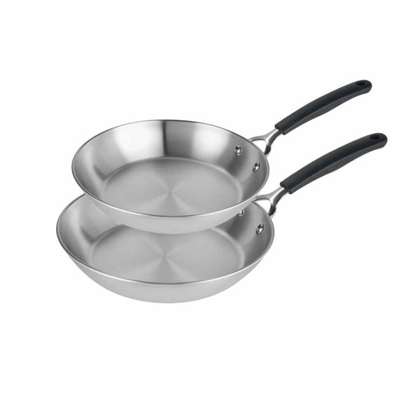 Prestige Made to Last 21cm & 29cm Stainless Steel Frypan Twin Pack
