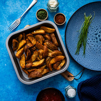 BetterWare Air Fryer Accessories Set of 2 x Premium Coated Square Tins