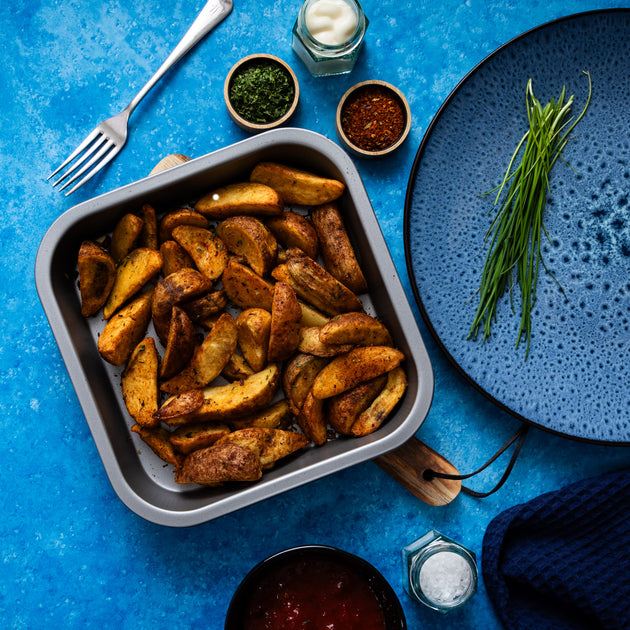 BetterWare Air Fryer Accessories Set of 2 x Premium Coated Square Tins