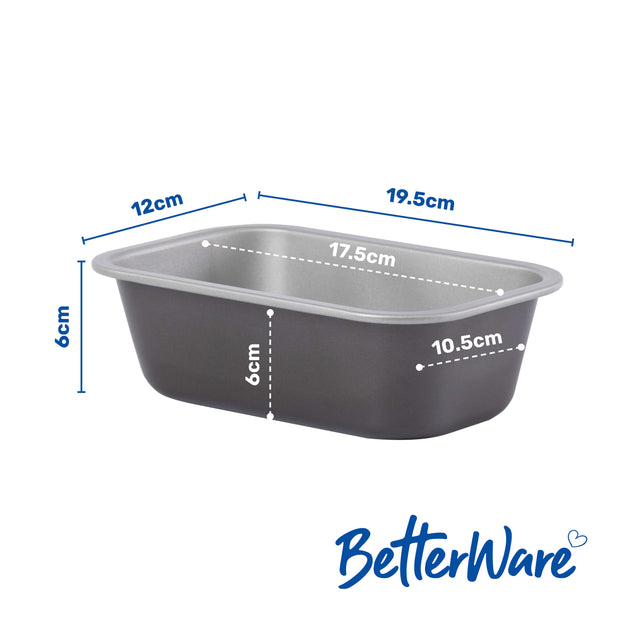 BetterWare Air Fryer Accessories Set of 2 x 20cm Premium Coated Deep Liners