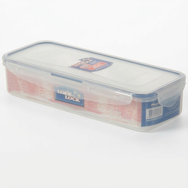Lock & Lock Rectangular 1L Airtight Bacon Box with Tray