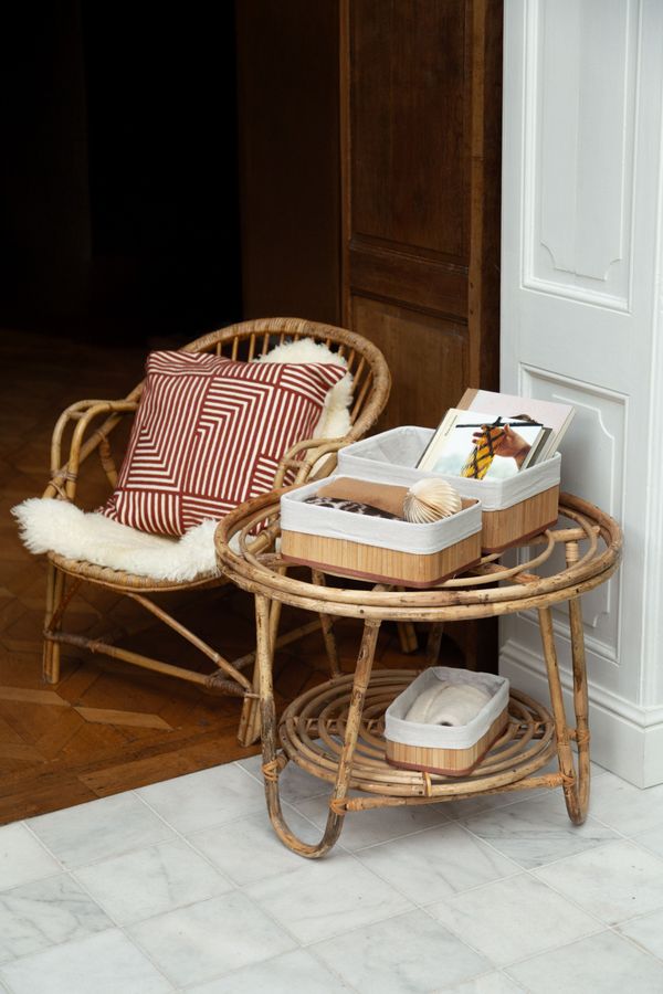 Set of 3 Bamboo Baskets