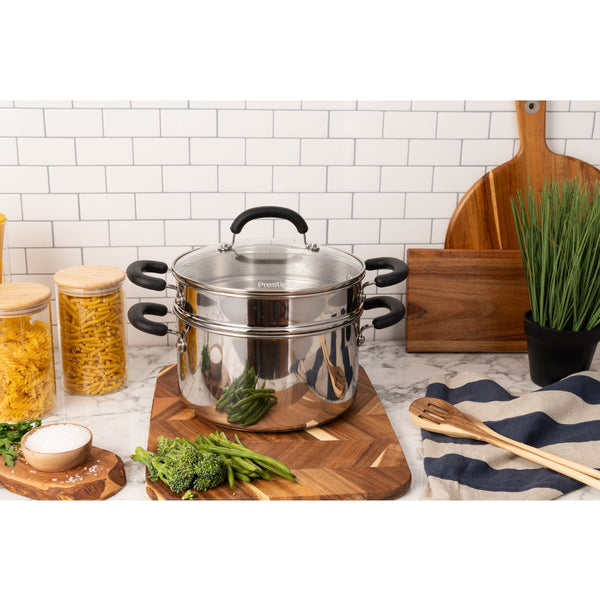 Prestige Made to Last 24cm Stainless Steel Stockpot