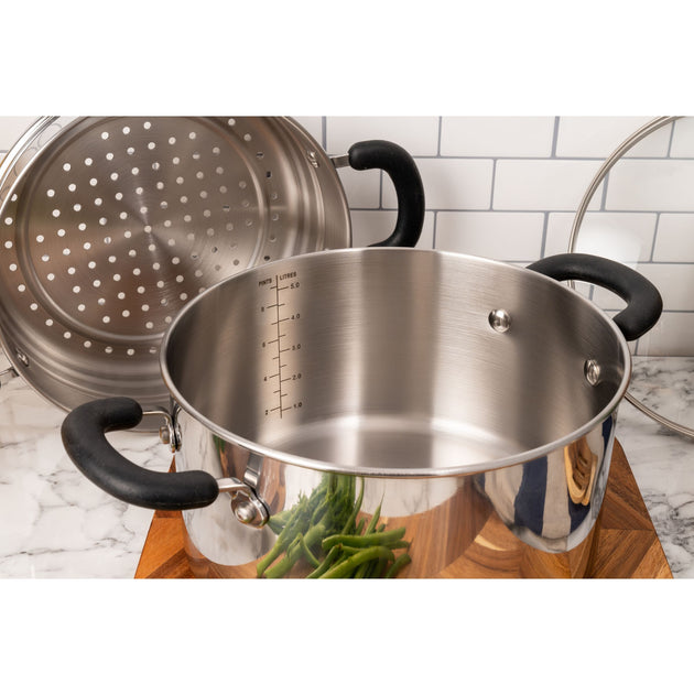 Prestige Made to Last 24cm Stainless Steel Stockpot