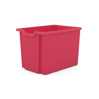 Pack of 5 - Gratnells Jumbo Stack and Store 30 Litre Plastic Storage Boxes Fuchsia Pink