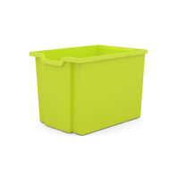 Pack of 5 - Gratnells Jumbo Stack and Store 30 Litre Plastic Storage Boxes Lime Jolly