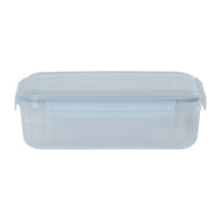 Set of 5 - Hobby Life Rectangular Shallow Clip Airtight Food Containers