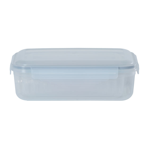 Set of 5 - Hobby Life Rectangular Shallow Clip Airtight Food Containers