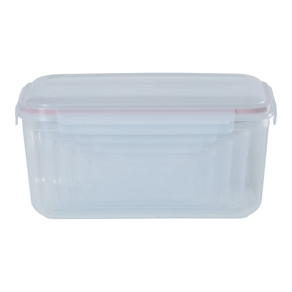 Set of 5 - Hobby Life Rectangular Clip Airtight Food Containers