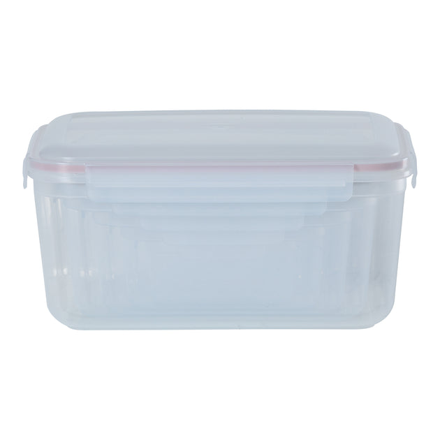 Set of 5 - Hobby Life Rectangular Clip Airtight Food Containers