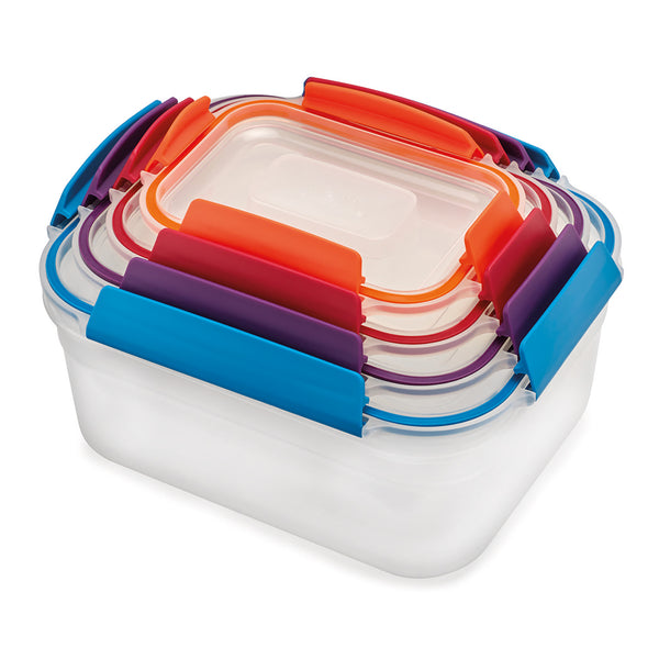 Joseph Joseph Nest Lock 4-Piece Multicolour Food Storage Container Set