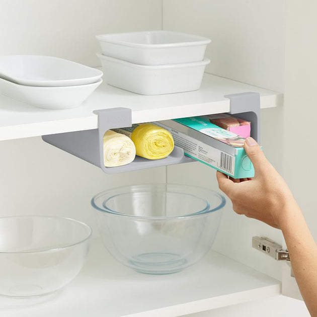 Joseph Joseph CupboardStore Large Undershelf Foil & Cling Film Organiser