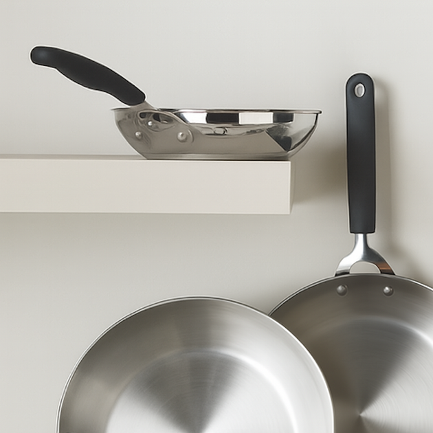 Prestige Made to Last 21cm & 29cm Stainless Steel Frypan Twin Pack
