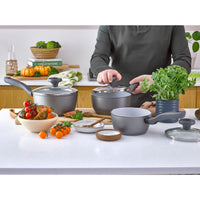 Earth Pan PFAS Free Ceramic Non-Stick 3 Piece Saucepan Set