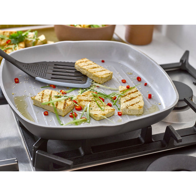 Earth Pan PFAS Free Ceramic Non-Stick 28cm Grill Pan