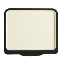 Baker & Salt Country Enamel Two Tone Premium Steel 37cm Baking Tray – Black/Cream