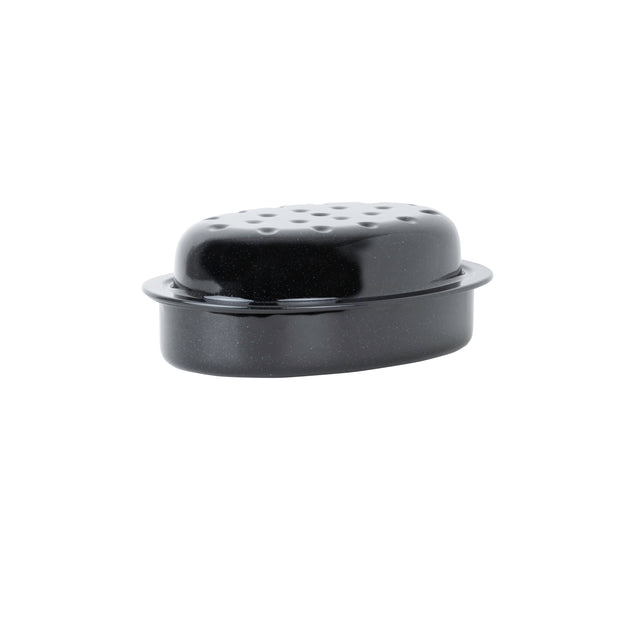 Wham Enamel Oval Roaster and Lid