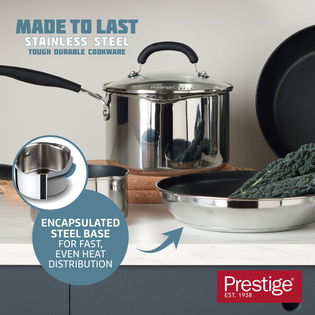 Prestige Made to Last 24cm Stainless Steel Stockpot