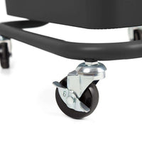 3 Tier Sturdy Metal Storage Trolley on Wheels