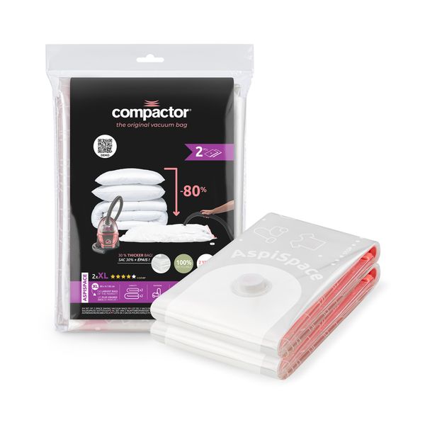 Set of 2 XL Vacuum Compression Bags
