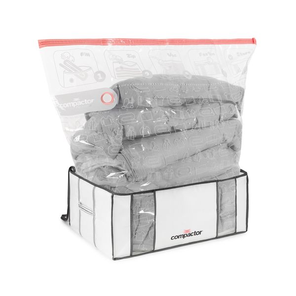 Set of 3 XXL Semi Rigid Vacuum Storage Boxes